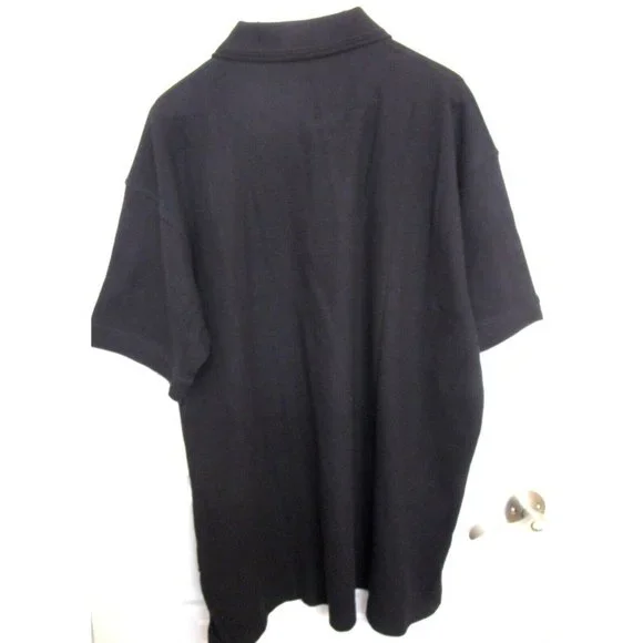 Jason Alexander Men's polo type shirt with collar - Black - XL - New without tag - Picture 6 of 10